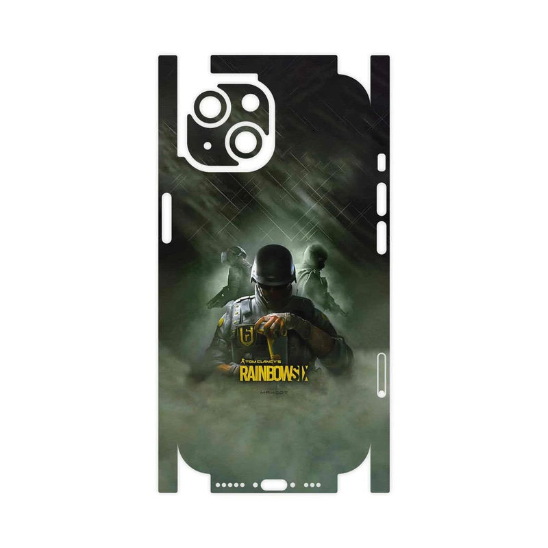 برچسب پوششی ماهوت مدل Rainbow_Six_Game-FullSkin مناسب برای گوشی موبایل اپل iPhone 15