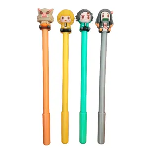 روان نویس مدل فانتزی سر سیلیکونی عروسکی مجموعه 4 عددی