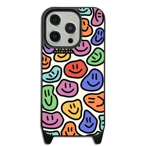 AKAM AMCWLA14PRO-HAPPY FACE2 Cover For Apple iPhone 14 Pro