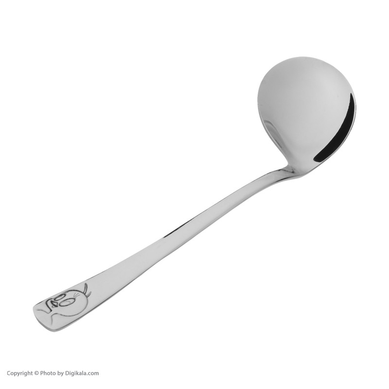 ست قاشق و چنگال کودک پاشا مدل HELLO BABY کد 1