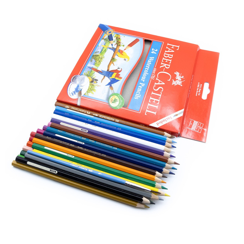 مداد رنگی 24 رنگ فابرکاستل مدل Classic
