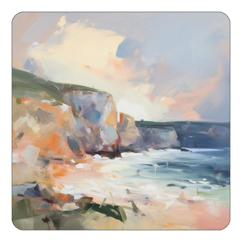 مگنت کاکتی طرح نقاشی رنگ روغن مدل mp71958