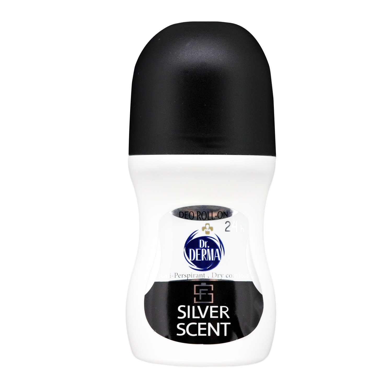 رول ضد تعریق مردانه دکتر درما مدل Silver Scent حجم 50 میلی لیتر