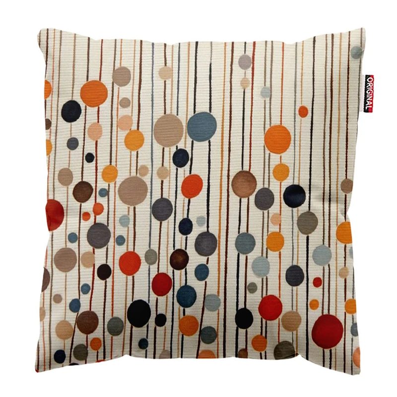 کوسن پاد آفرین مدل توپک های رنگی کد 108 سایز 15*30 سانتی متر