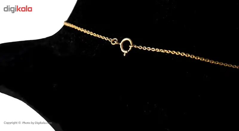 گردنبند طلا 18 عیار زنانه مایا ماهک مدل MM0397 طرح هندسی سه تایی