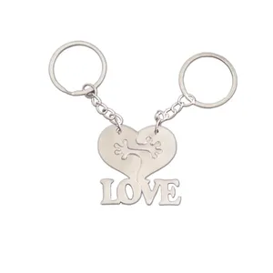 جاکلیدی مدل استیل طرح ست Love مجموعه دوعددی