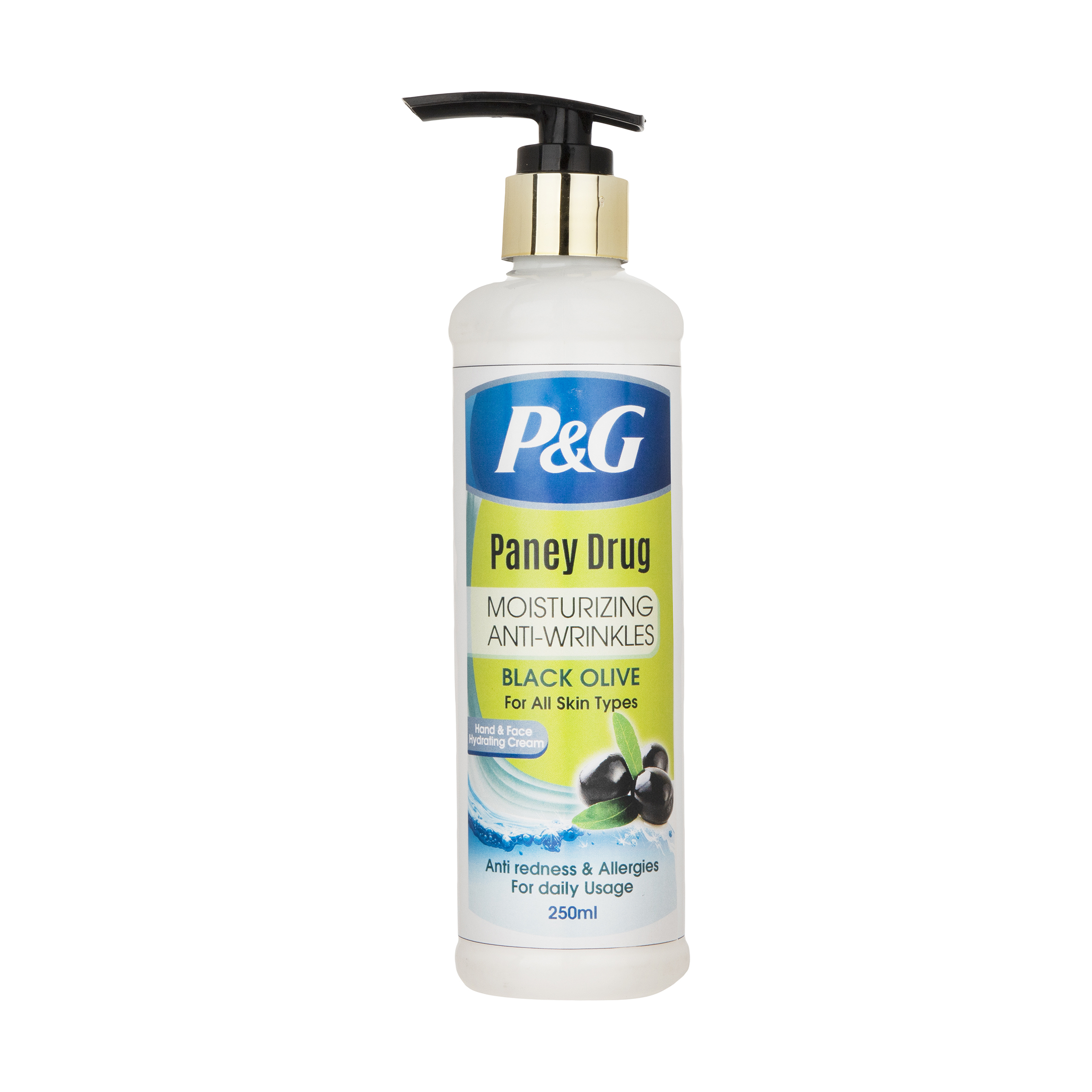 کرم مرطوب کننده پانی دراگ مدل BLACK OLIVE حجم 250 میلی لیتر