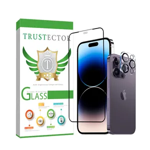 Trustector MFUL3DTR Screen Protector With Camera Lens Protector For Apple iPhone 12 Pro