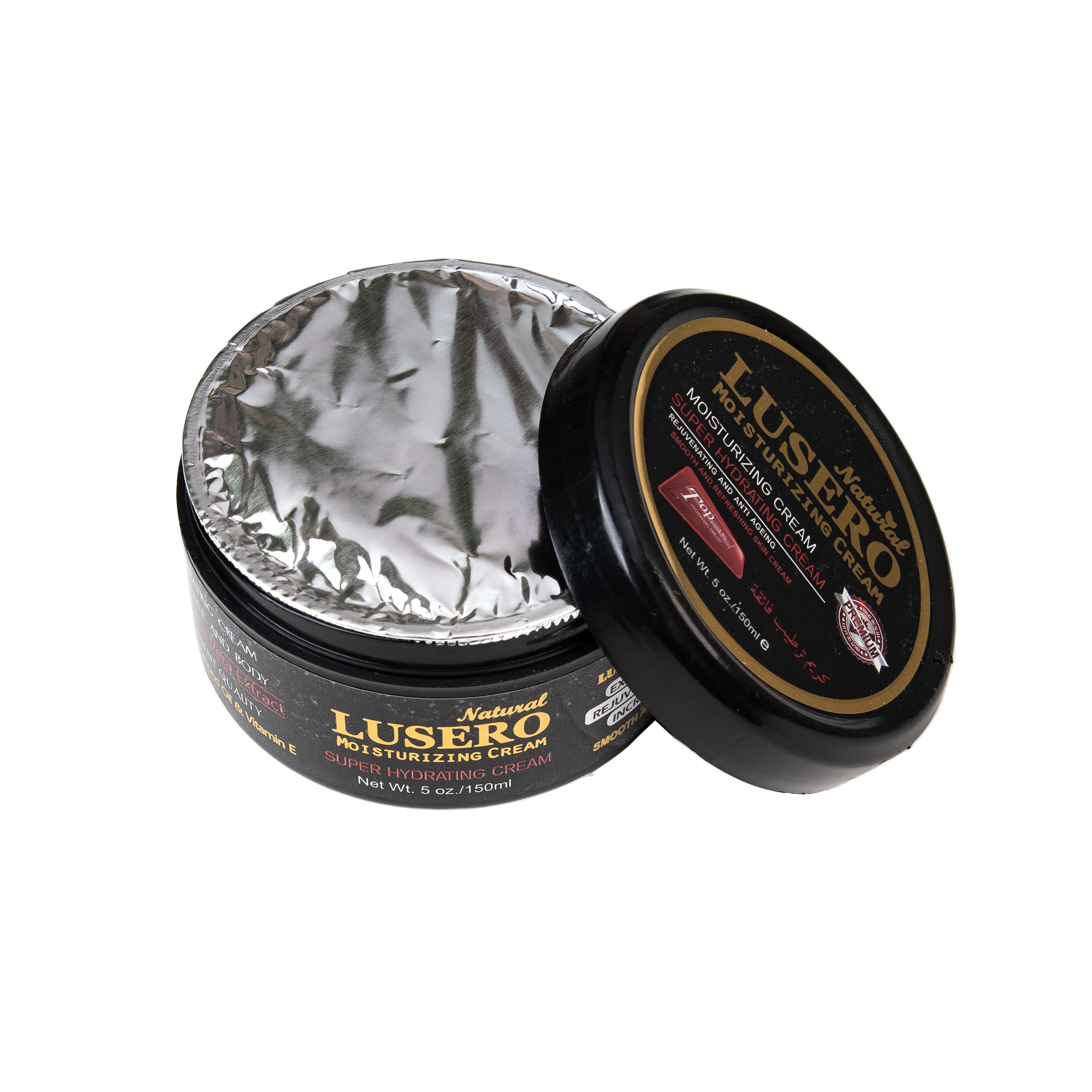 کرم آبرسان دست و صورت لوسرو کد 1 مناسب پوست خشک و حساس حجم 150 میلی لیتر