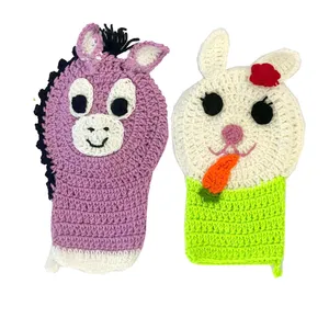 لیف حمام کودک مدل خرگوش و الاغ بسته دو عددی