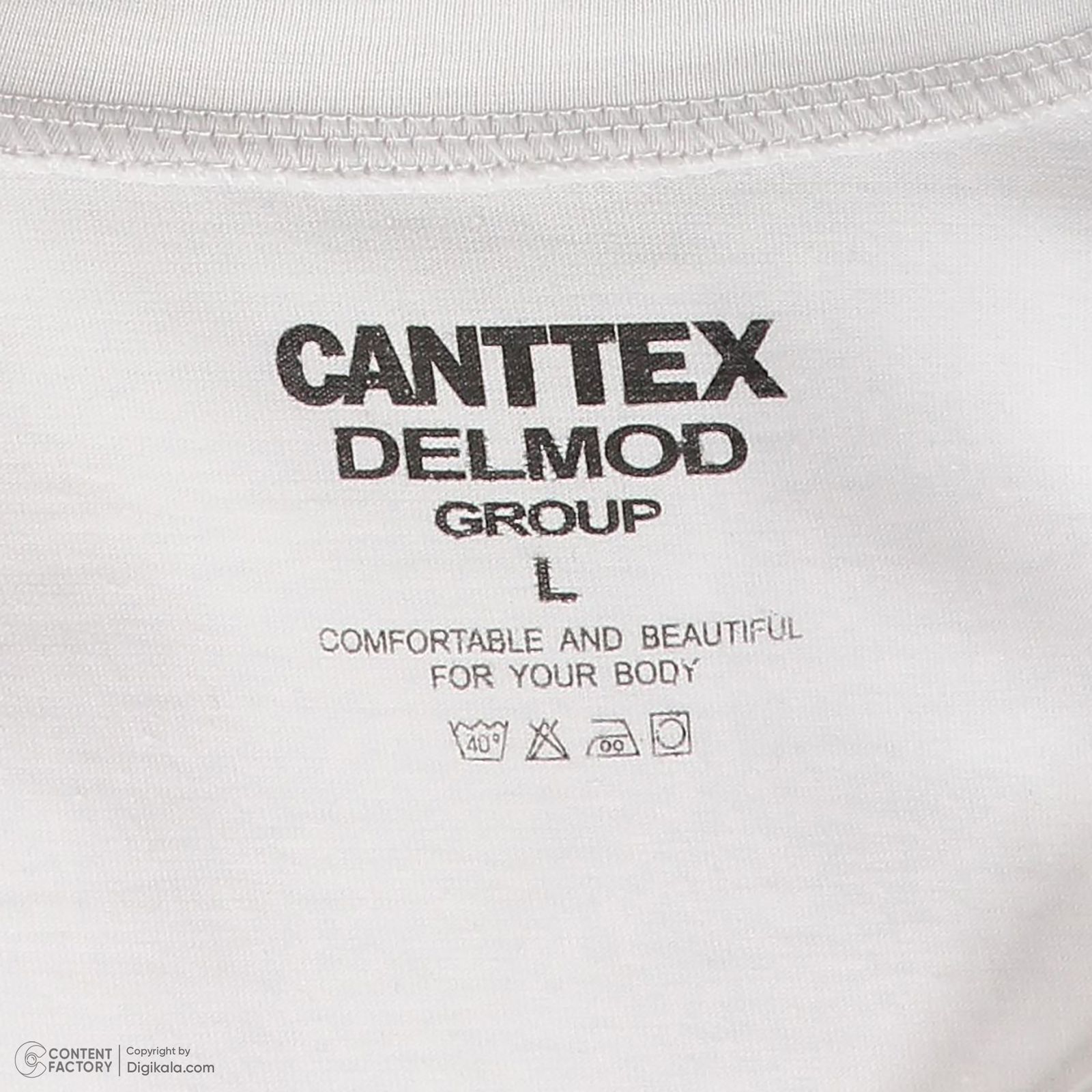 کراپ تیشرت آستین بلند زنانه کانتکس مدل 205 - - 5