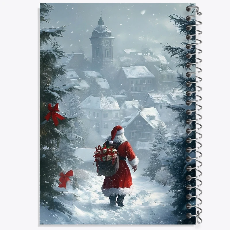 دفتر نقاشی 50 برگ خندالو طرح بابانوئل کد F8272