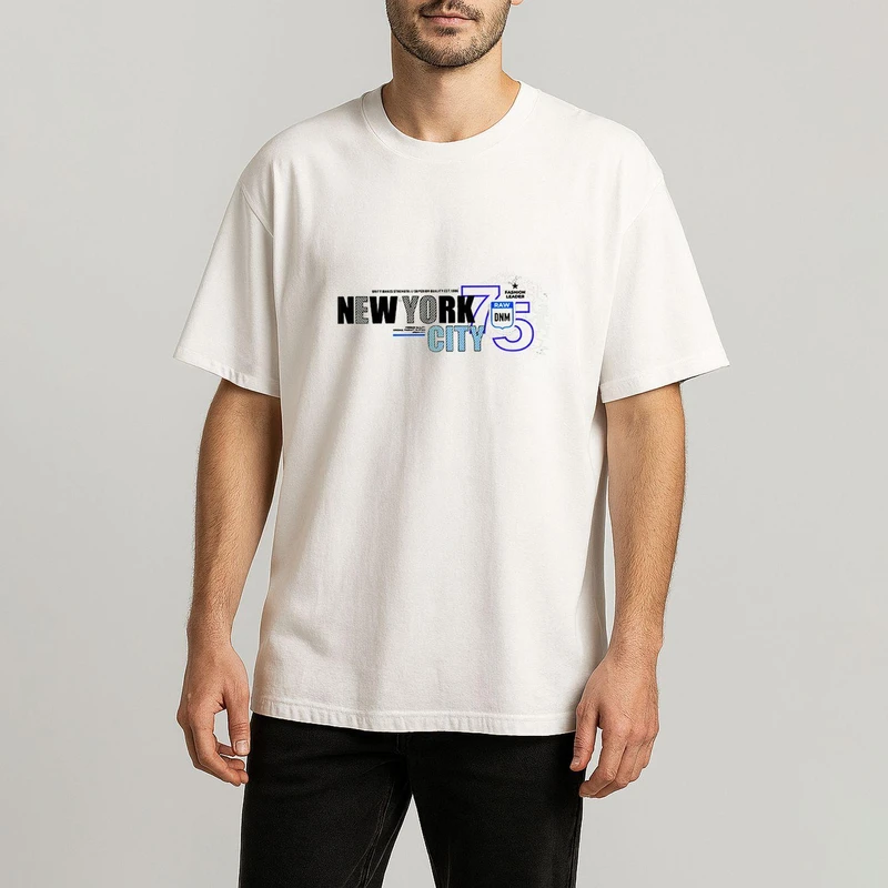 تی شرت لانگ آستین کوتاه  مردانه مدل 0056 TLS