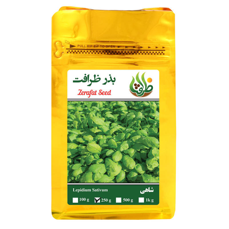 بذر شاهی ظرافت مدل BZ18334 وزن 250 گرم