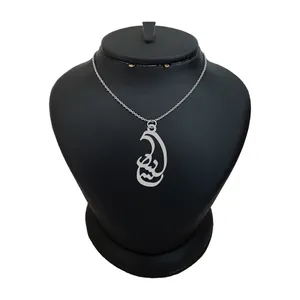 گردنبند نقره زنانه ترمه ۱ مدل لیندا کد ma 671