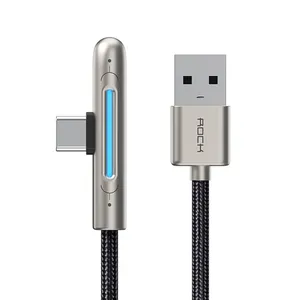 کابل تبدیل  USB به USB-C  راک مدل RCB0810 طول 2 متر