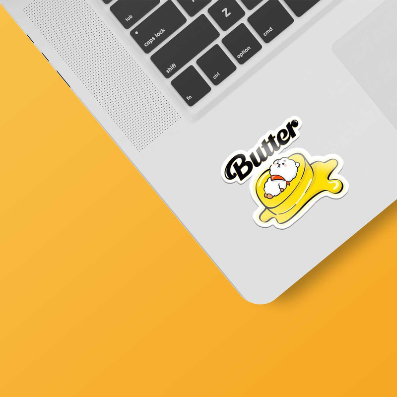 استیکر لپ تاپ گیم مون طرح Bts Butter کد 111163 2