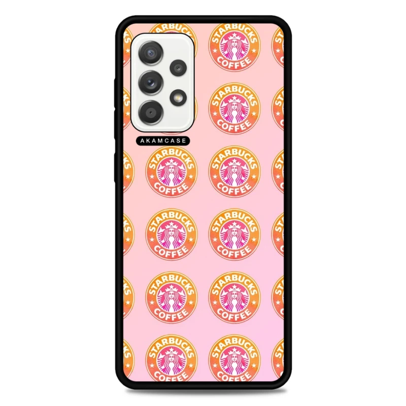کاور آکام مدل AMC-WSGA52-STARBUCKS-24 مناسب برای گوشی موبایل سامسونگ Galaxy A52