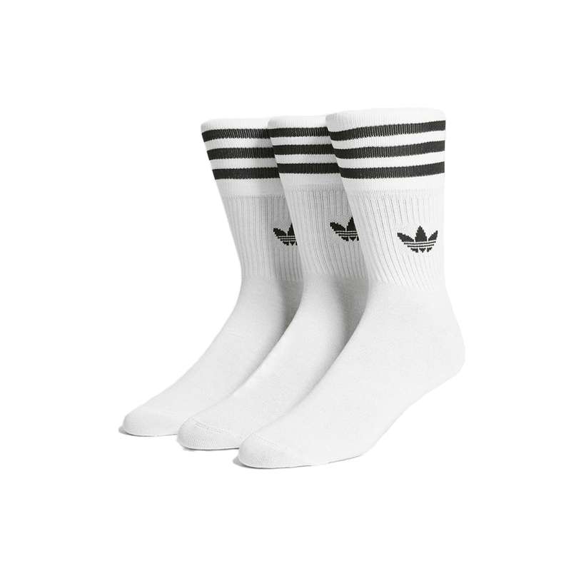 جوراب آدیداس مدل solid crew بسته 3 عددی