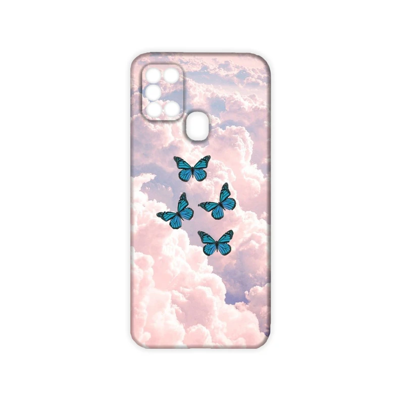 کاور مدل پروانه کد 077 مناسب برای گوشی موبایل سامسونگ Galaxy A21s