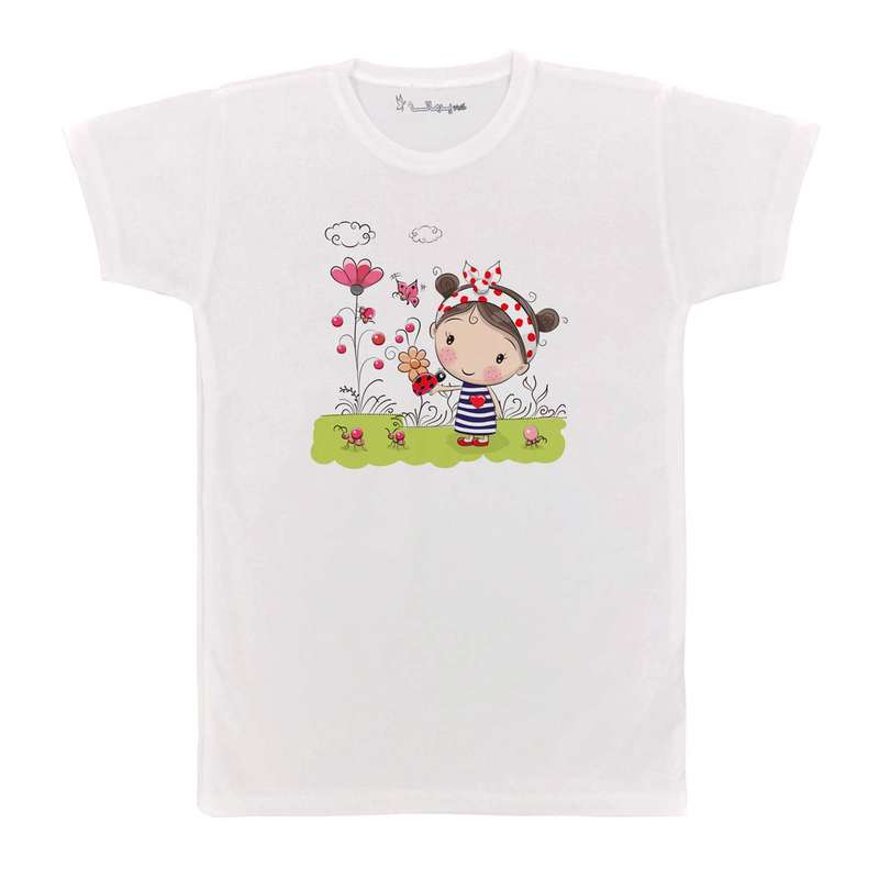 تی شرت بچگانه پرمانه طرح cute کد pmt.2292