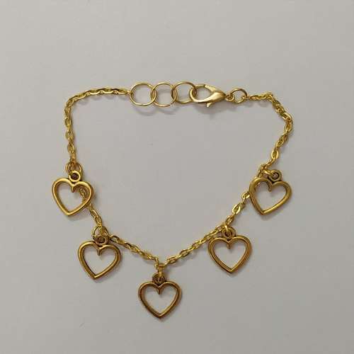 دستبند زنانه مدل قلب کد HN1626