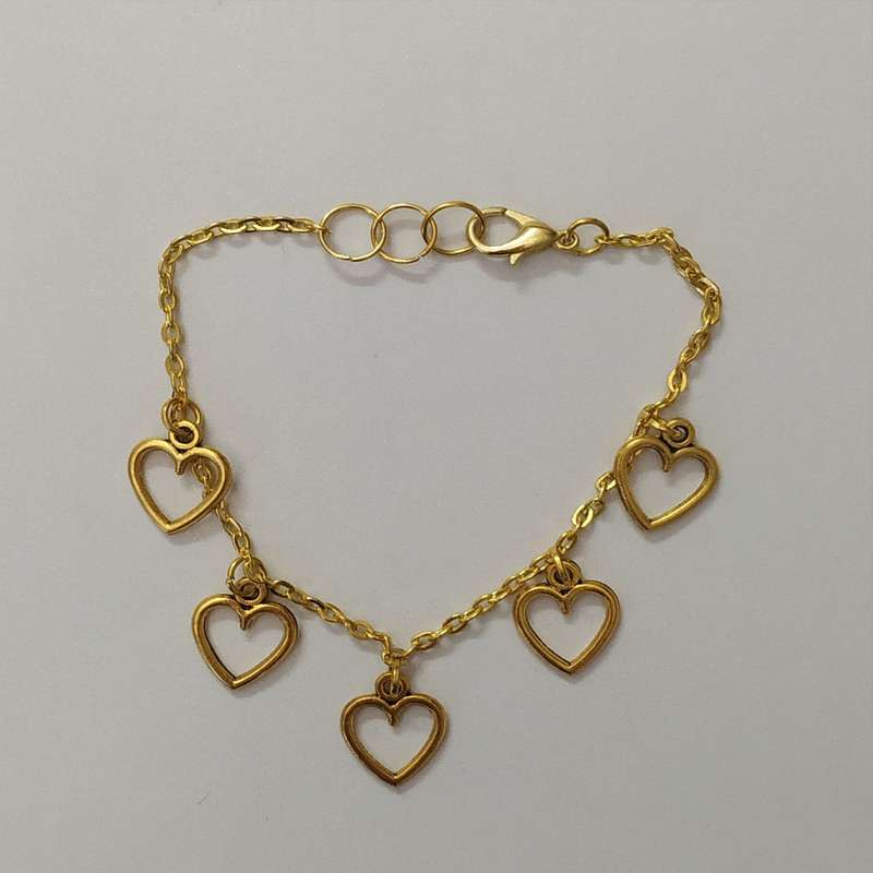 دستبند زنانه مدل قلب کد HN1626