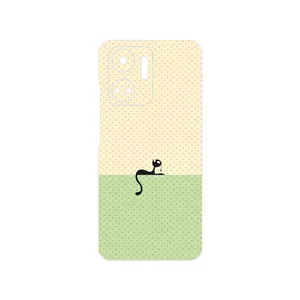 MAHOOT Minimal Internet Cat Icon Cover Sticker for Honor X7a