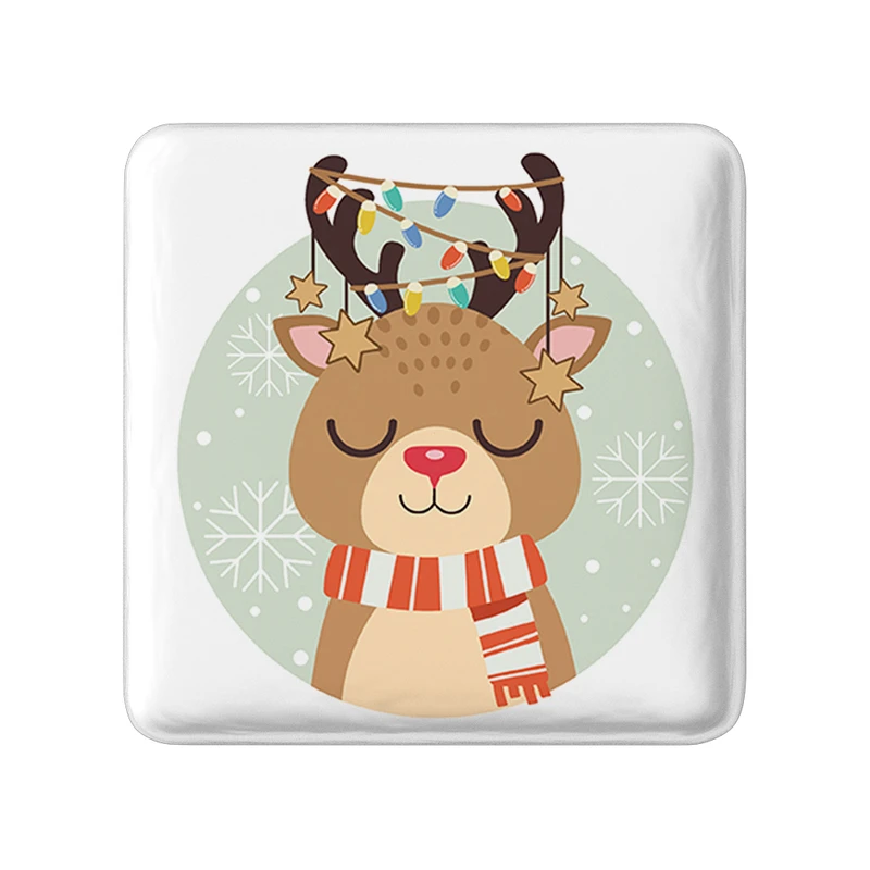 مگنت خندالو طرح کریسمس Christmas مدل مربعی کد 22161