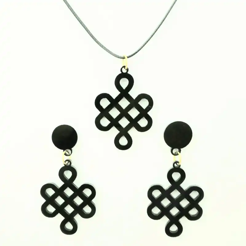 نیم ست زنانه مدل دایره کد N.DY.RZ.B