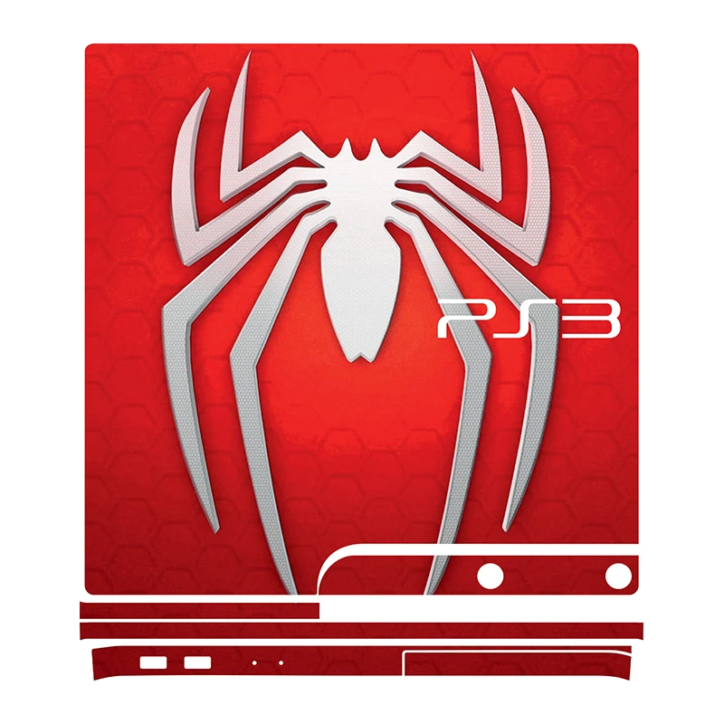 برچسب پلی استیشن 3 اسلیم توییجین وموییجین مدلspider man 03 مجموعه 6عددی