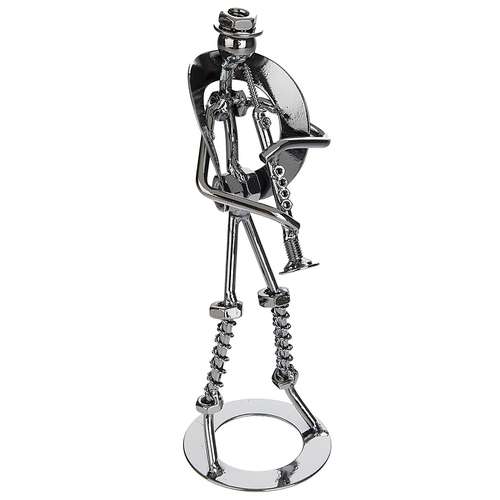 تندیس فلزی مدل Clarinetist