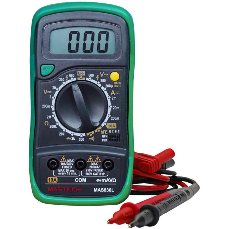مولتی متر دیجیتال مستک مدل MAS830L
