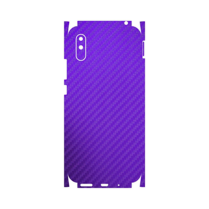 برچسب پوششی ماهوت مدل Purple-Fiber-FullSkin مناسب برای گوشی موبایل شیائومی Redmi 9A