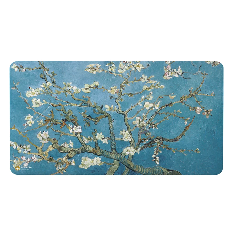 ماوس پد هومرو مدل DP020 طرح نقاشی شکوفه های بهاری پریمیوم