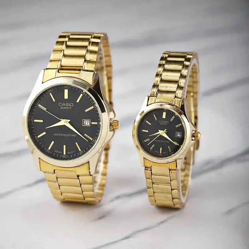 ست ساعت مچی عقربه ای زنانه و مردانه مدل Ca09