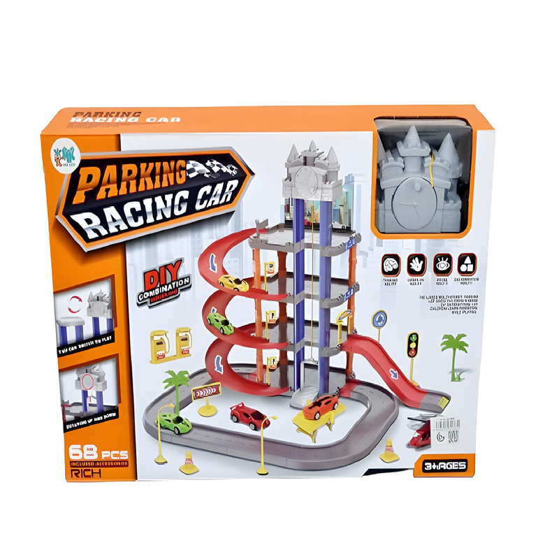 کیت ماشین بازی مدل PARKING RACING CAR کد P3006