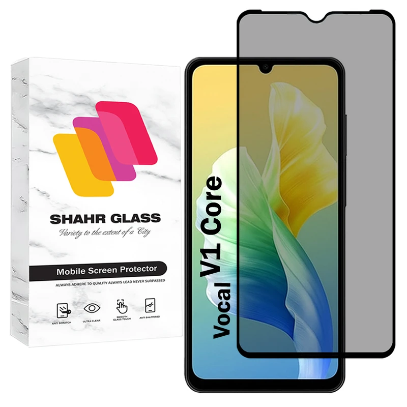 محافظ صفحه نمایش شهر گلس مدل PRIS20 مناسب برای گوشی موبایل وکال V1 Core