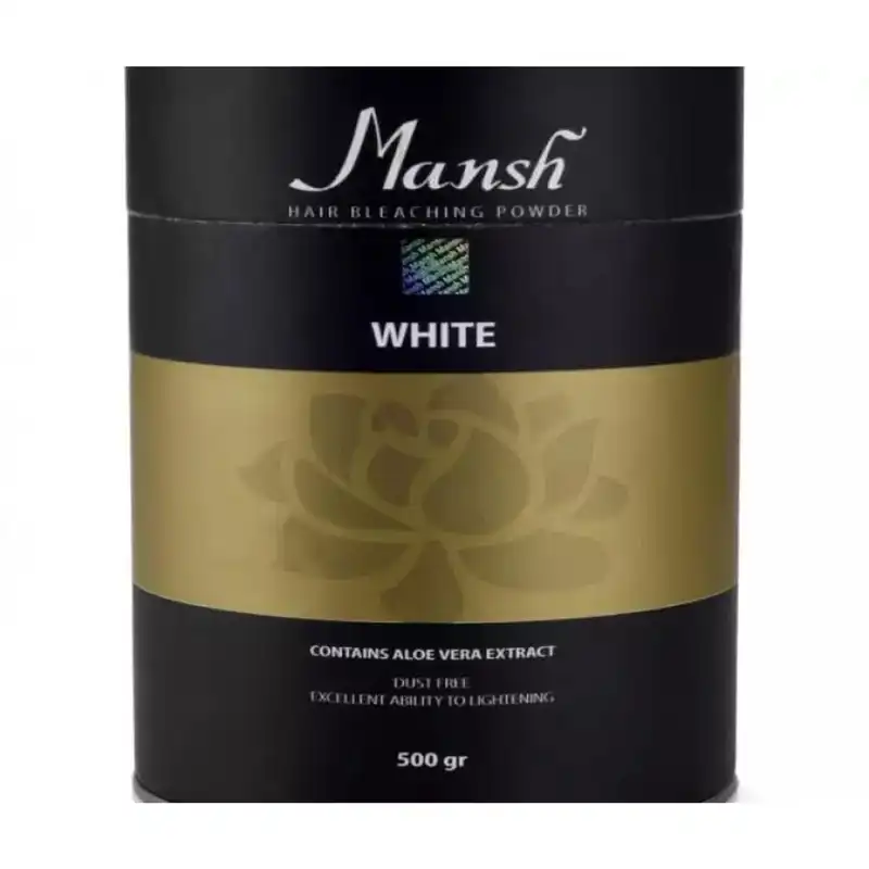 پودر دکلره مانش مدل W وزن 500 گرم