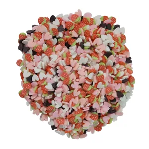 فيمو مدل قلب و توت فرنگي بسته 250 عددي