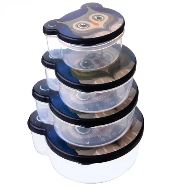 ظرف نگهدارنده هوبی لایف مدل H-020980 مجموعه 4 عددی