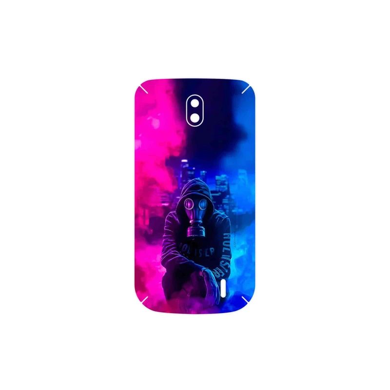 برچسب پوششی ماهوت مدل Smoke Rainbow Digital Art 2 مناسب برای گوشی موبایل نوکیا 1