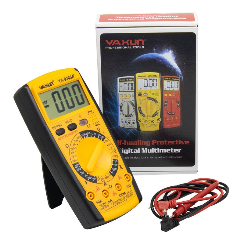 مولتی متر دیجیتال یاکسون مدل NEW 9205