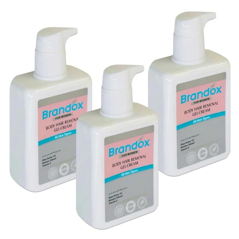 ژل کرم موبر براندوکس مدل Lady03 حجم 300 میلی لیتر مجموعه 3 عددی