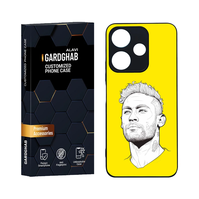 کاور گارد قاب علوی مدل دورژله ای ورزشی مناسب برای گوشی موبایل شیائومی Redmi 13 4G / 5G