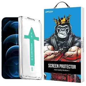 Epicoy Xundd Axe Easy install Glass Screen Protector For Apple iPhone 12 Pro/12