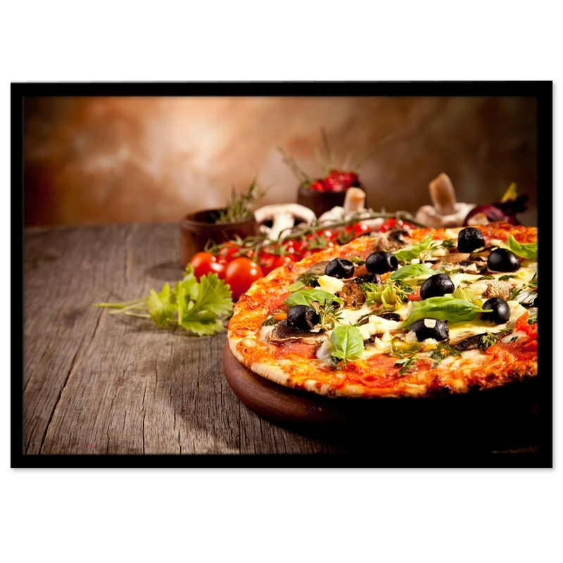 تابلو نوری بکلیت طرح فست فود پیتزا مدل B-S1063