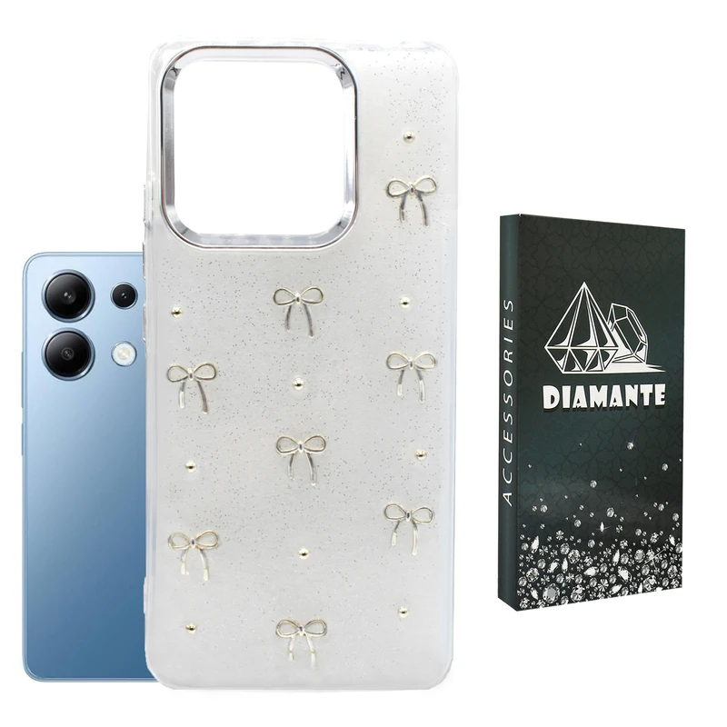 کاور دیامانته مدل Bowtie Bk مناسب برای گوشی موبایل شیائومی Redmi Note 13 4G