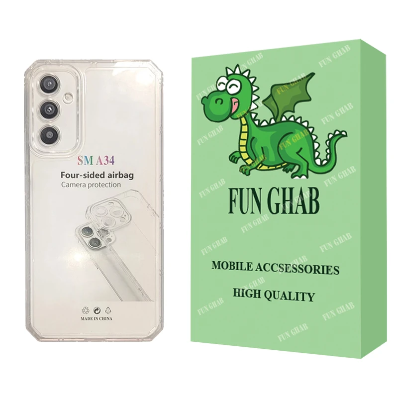  کاور فان قاب مدل ژله ای مناسب برای گوشی موبایل سامسونگ Galaxy A34