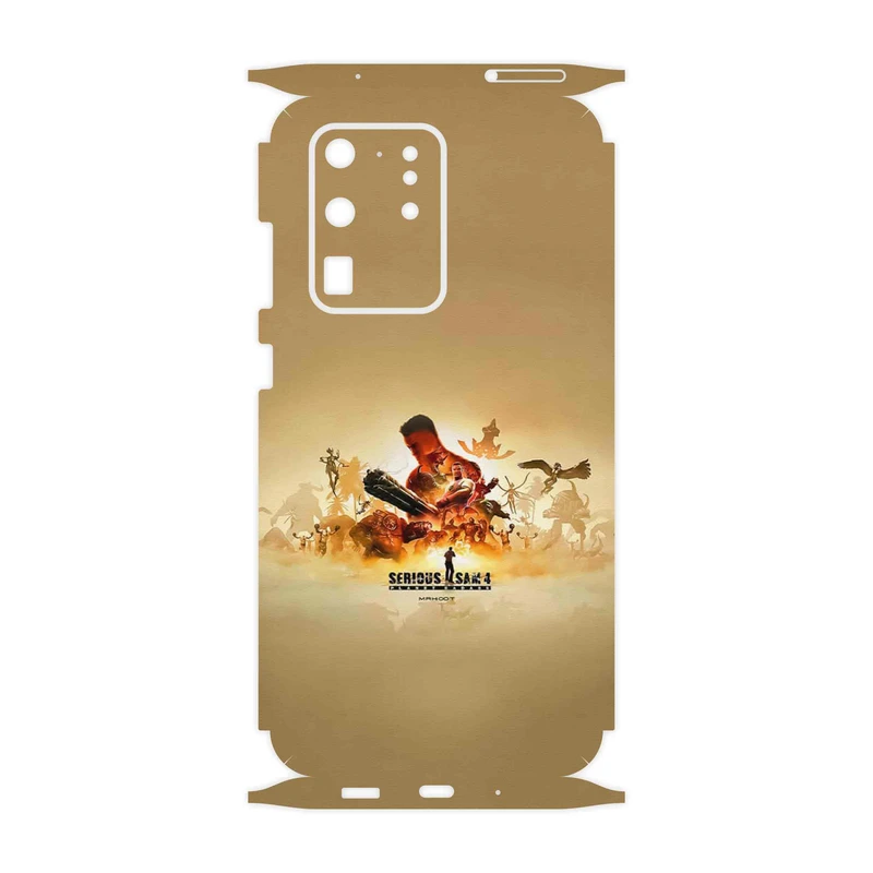برچسب پوششی ماهوت مدل Serious Sam Game Series-FullSkin مناسب برای گوشی موبایل سامسونگ Galaxy S20 Ultra